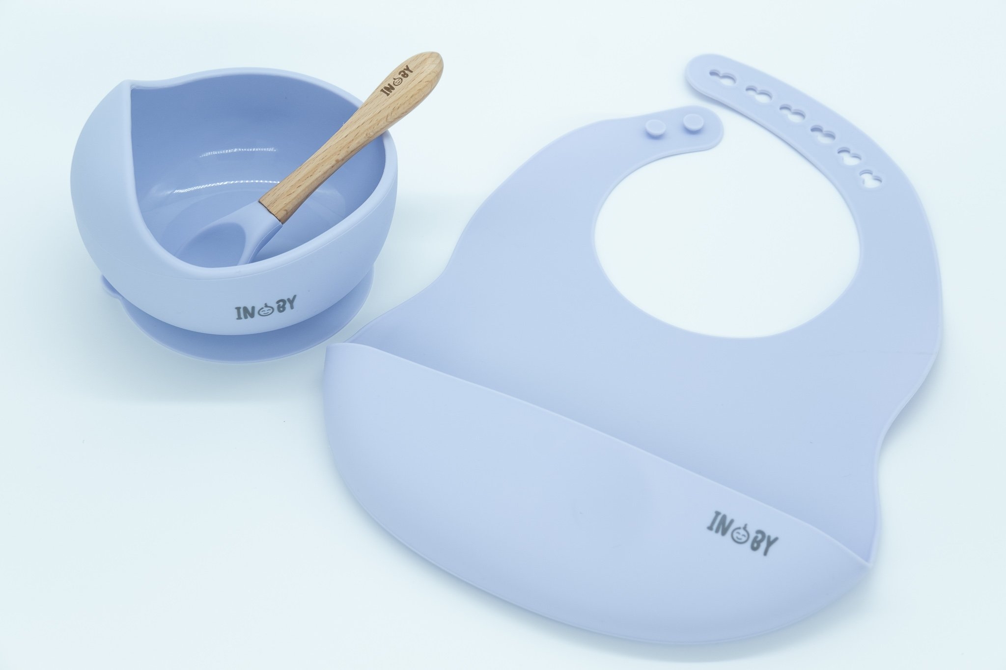 INOBY Silicone Starter Weaning Set Lavender