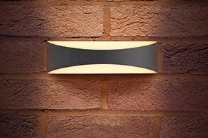 Outdoor Wave Wall Light 7W 3K – LED Light Fitting – LED Made Easy Shop