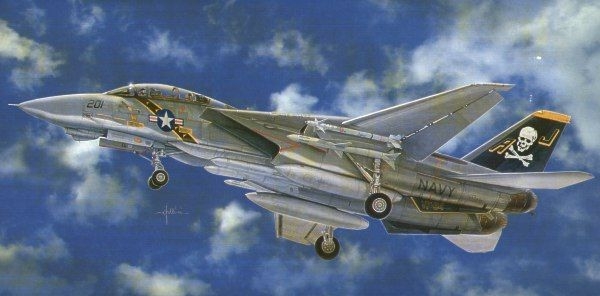 Italeri 1/48 F-14A Tomcat – # 2667 – Model Hobbies