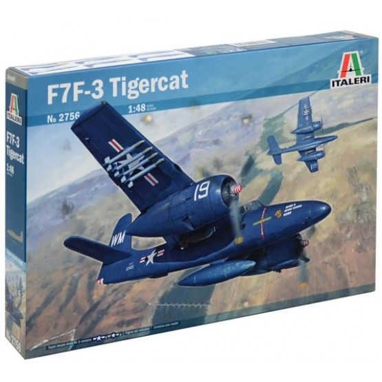 Italeri 1/48 F7F-3 Tigercat – # 2756 – Model Hobbies