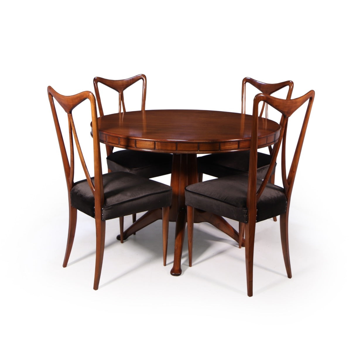 Italian Mid Century Table and Chairs – The Furniture Rooms