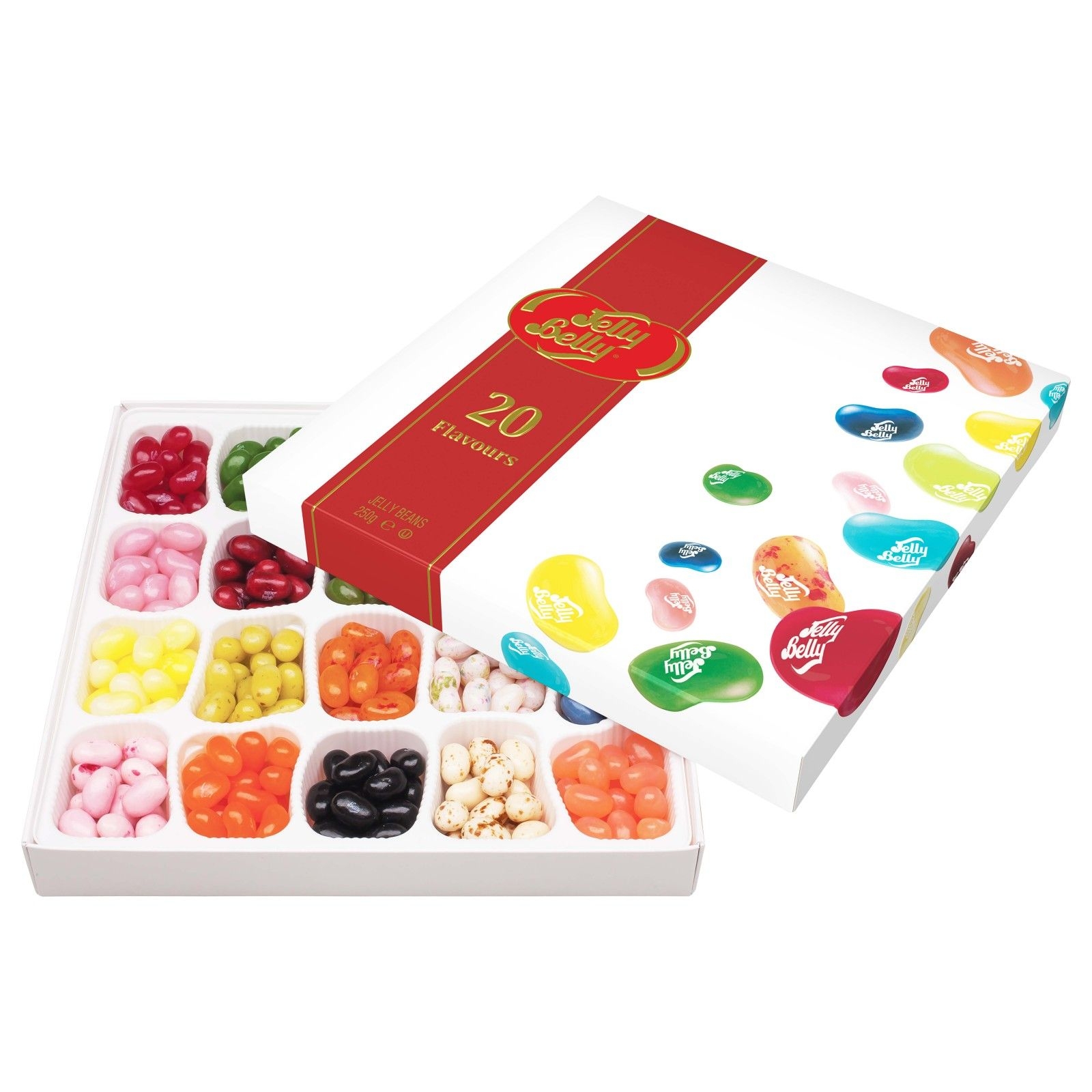 Jelly Belly Jelly Bean 20 Individual Flavours Gift Box 250g – Confection Affection