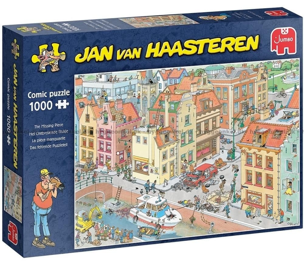Jigsaw Puzzle JVH – The Missing Piece – 1000 Pieces – Jumbo – The Yorkshire Jigsaw Store