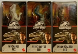 Jurassic World Dino Rivals – Indominus Rex – T-Rex And Velociraptor Blue – Pulse Leisure