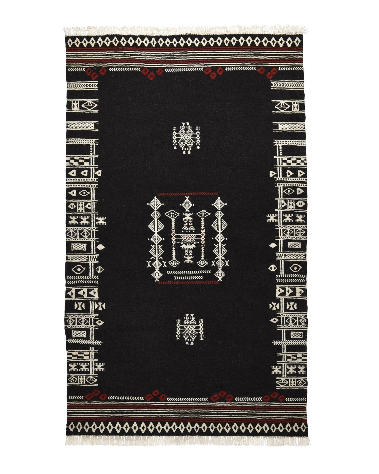 Mind the Gap Turkish Rugs Yarasa Cocoa Wool Kilim L | The Deisgn Yard – The Design Yard