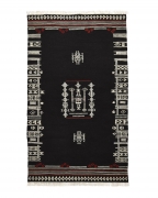 Mind the Gap Turkish Rugs Yarasa Cocoa Wool Kilim L | The Deisgn Yard – The Design Yard
