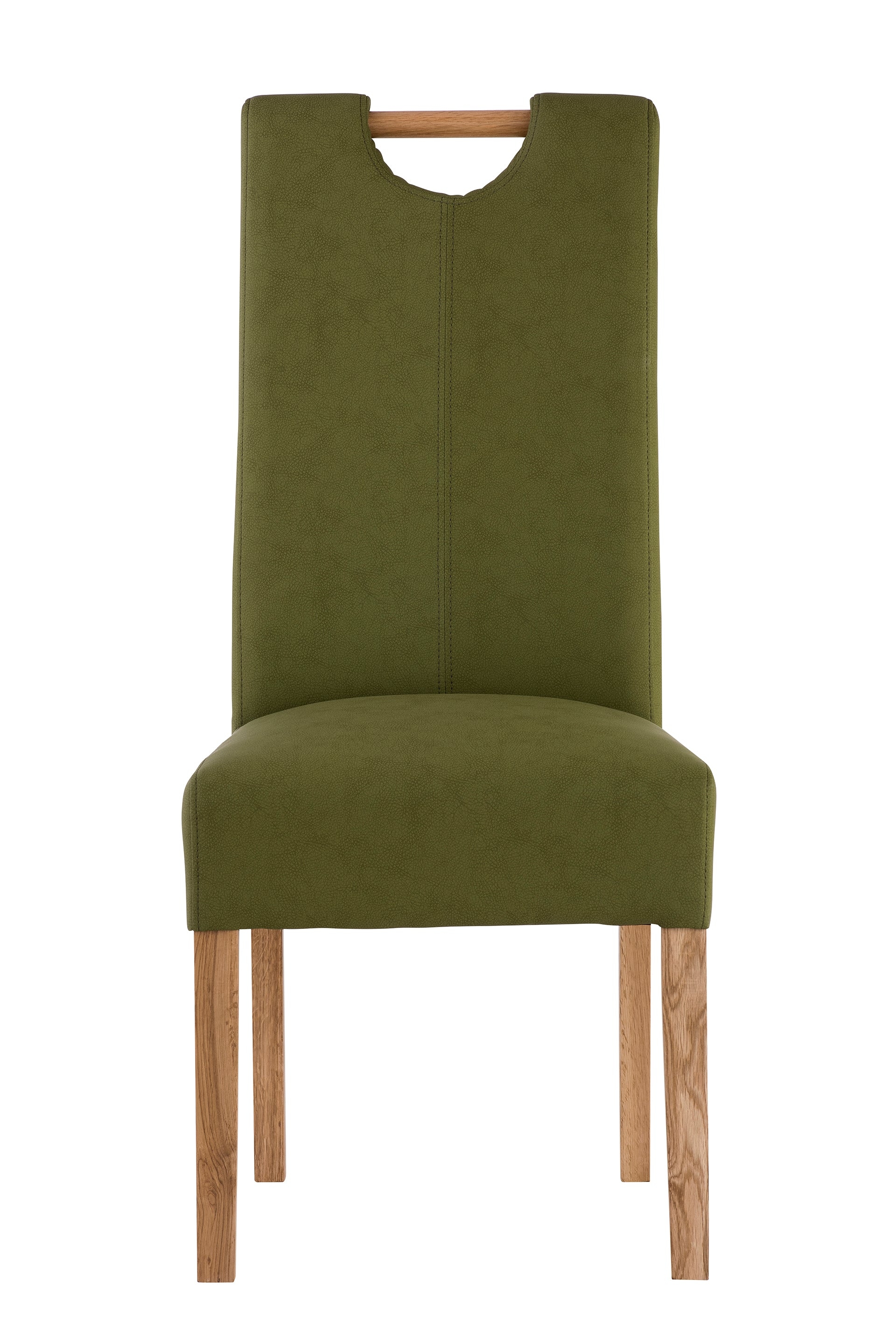 Kingston Solid Oak Legs Dining Chair (Pairs), Sage Green – Lc Living