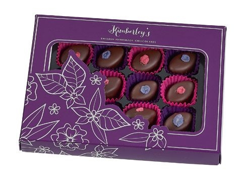 Kimberley’s Rose And Violet Creams Gift Box 110g – Confection Affection
