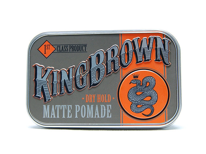 King Brown Matte Pomade 75g