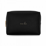 Katie Loxton – Large Wash Bag – Oh So Chic – Black