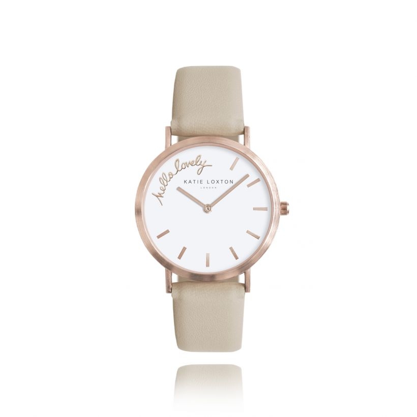 Katie Loxton Magical Moments Watch – Hello Lovely Rose Gold Plated