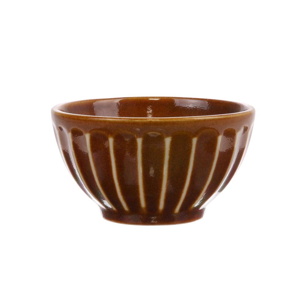Kyoto Ceramics – Striped Bowl – HK Living – Folk Interiors