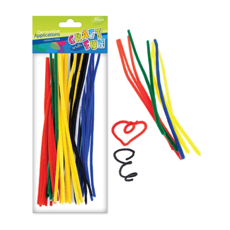 Pipe Cleaners in Primary Colours 30pcs – Children’s Learning & Vocational Sensory Toys For Children Aged 0-8 Years – Summer Toys/ Outdoor Toys
