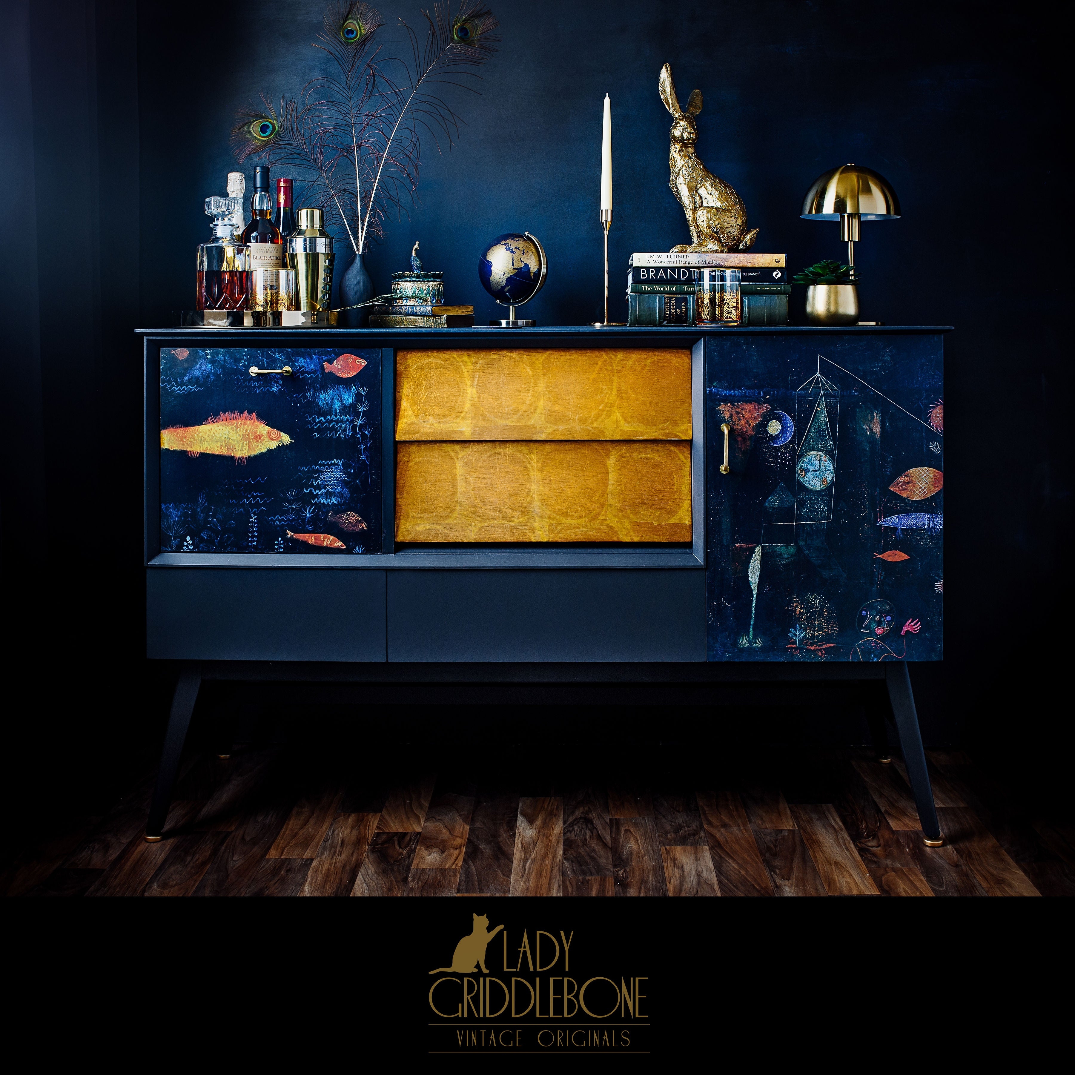 Fantasia Restored 50s/40s Cabinet Lady Griddlebone | The Design Yard