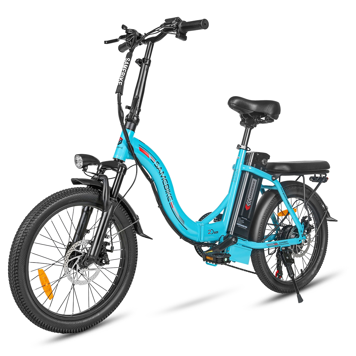 Electric Bike CY20 – Deep Blue – Foldable – Lithium Battery – All4EBikes