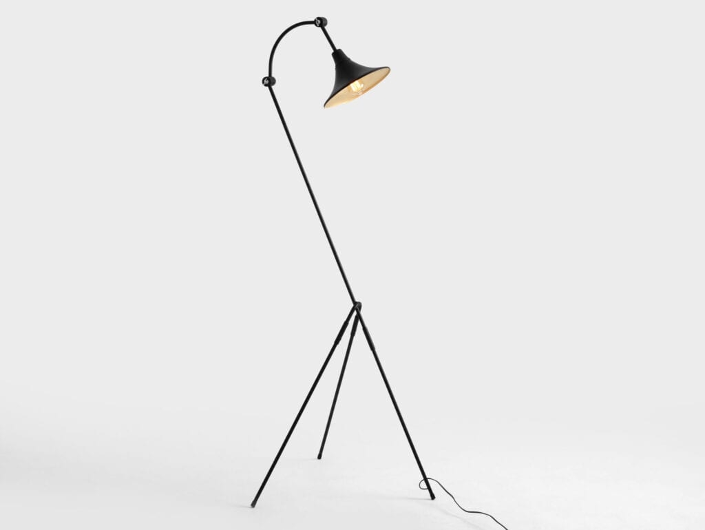 Floor Lamp Miller – Black