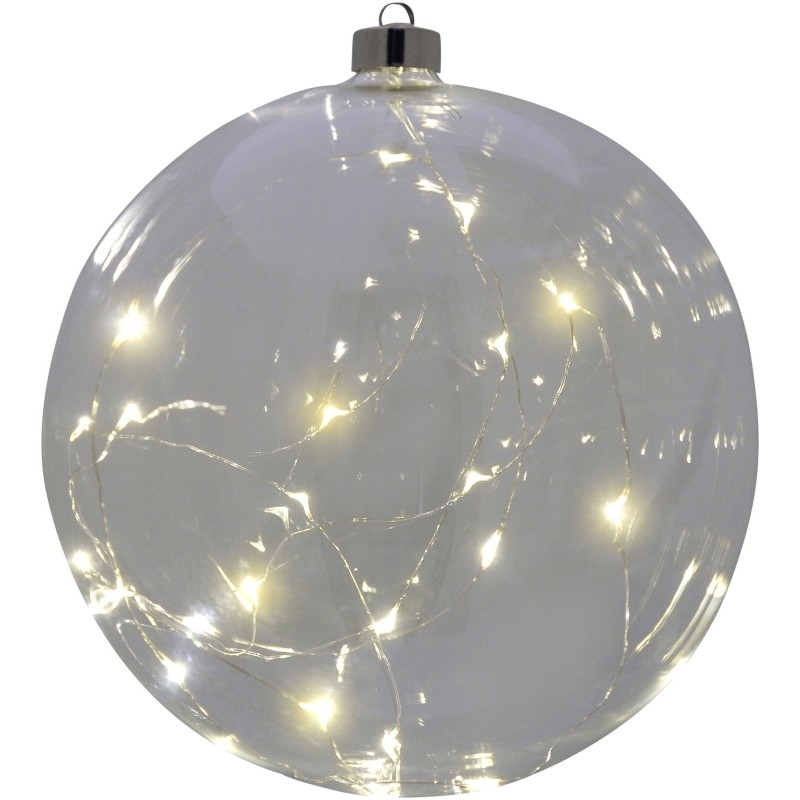 LED Large Clear Hanging Ball