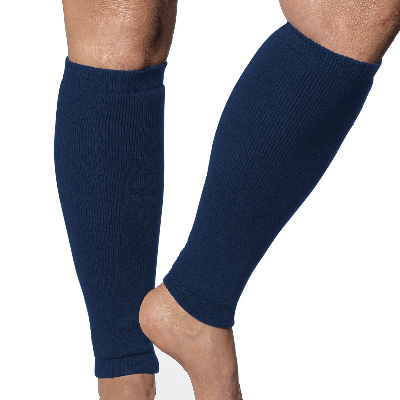 Leg Sleeves – Light Weight – Frail Skin Protectors to stop leg damage Navy – Limb Keepers