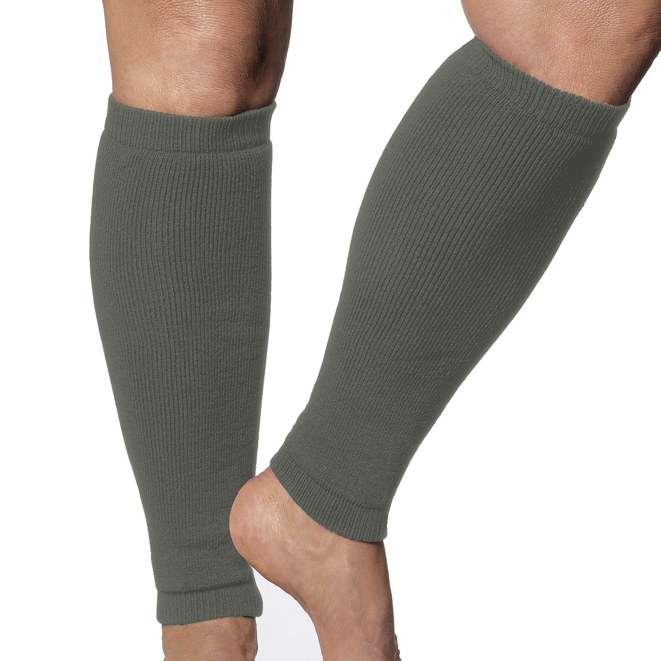 Leg Sleeves-Regular/Heavy Weight – Help fragile thin skin on legs Olive – Limb Keepers