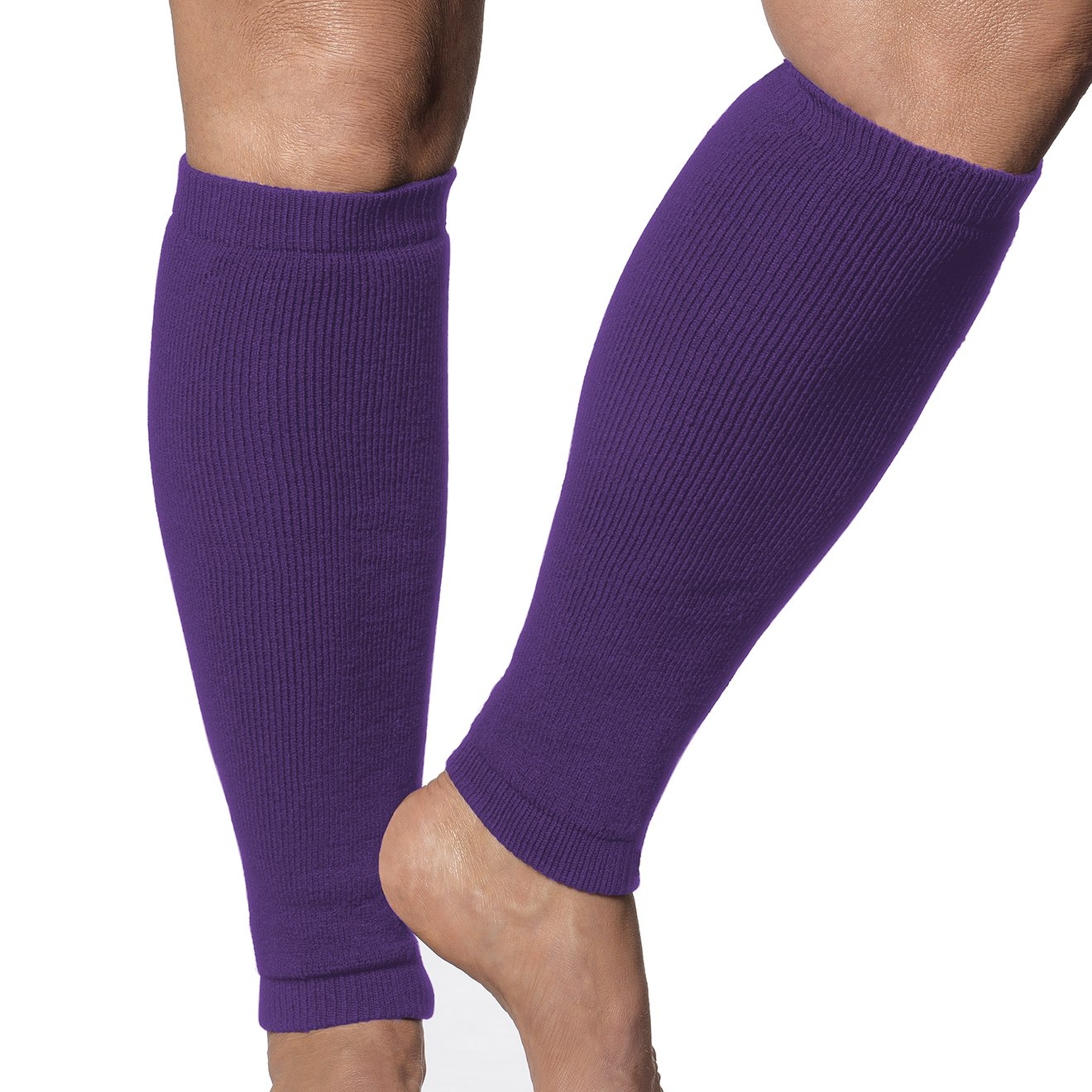 Leg Sleeves – Light Weight – Frail Skin Protectors to stop leg damage Purple – Limb Keepers