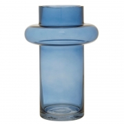 Light Blue Glass Vase