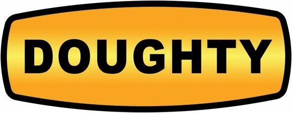 Doughty S0158 M10 X 25 Knob, Male, Silver For Hookclamps &#8211; Stage Gear