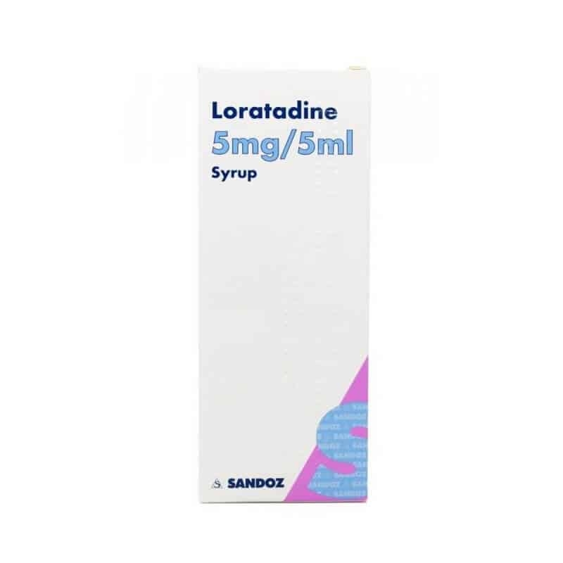 Loratadine 5mg/5ml Syrup 100ml – Caplet Pharmacy