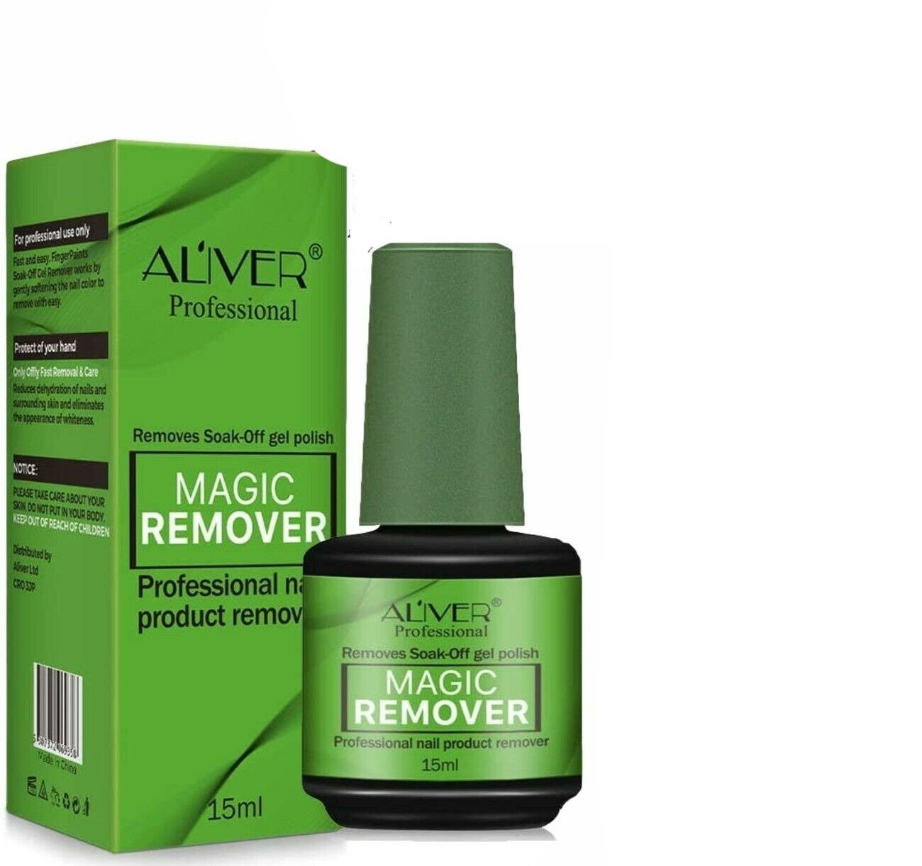 Aliver Nail Polish Remover Gel – Aliver Cosmetics