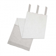 Mamas & Papas – Welcome To The World Curtain Tie Top – White / Grey – Cotton