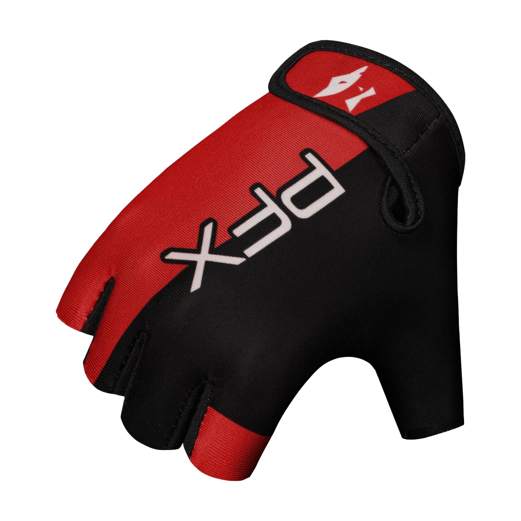 Half-Finger Gym Gloves – Breathable – Non-Slip & Padded For Men & Women L – Crimson Red – PXF Sports
