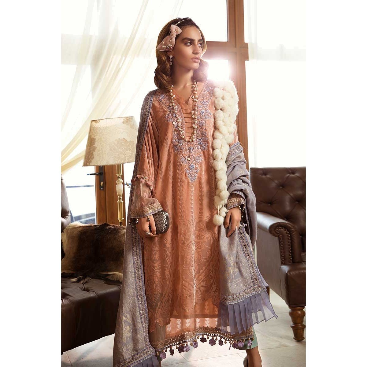 Maria B Linen La Vie Luxe Collection Mar26 – S – Designer Dhaage