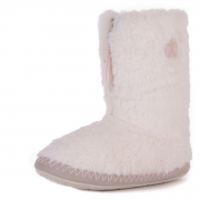 Marilyn Faux Fur Slipper Boots – Small – Cream – Women’s – Bedroom Athletics