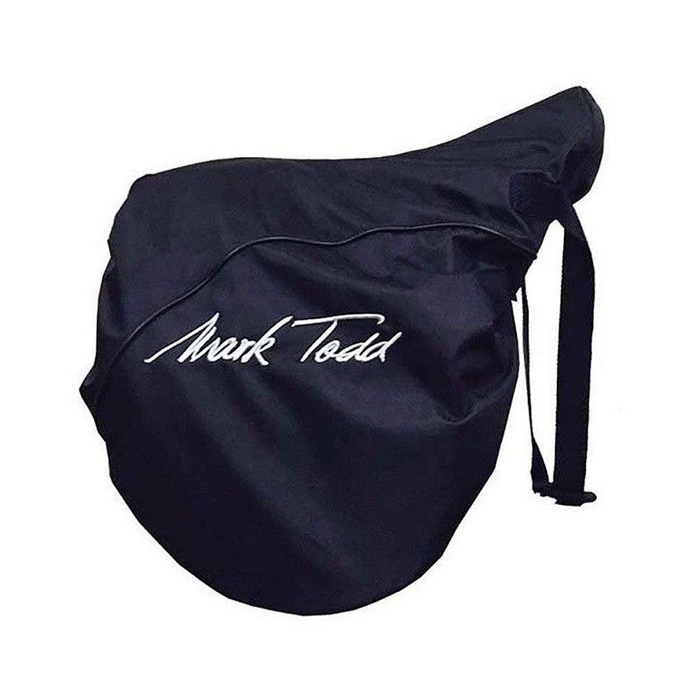 Mark Todd Padded Pro Luggage Saddle Bag Navy & Chocolate – Bags – Saddlemasters Equestrian
