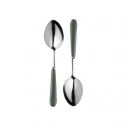 Mary Berry Signature Set of 2 Serving Spoons – Sea Green