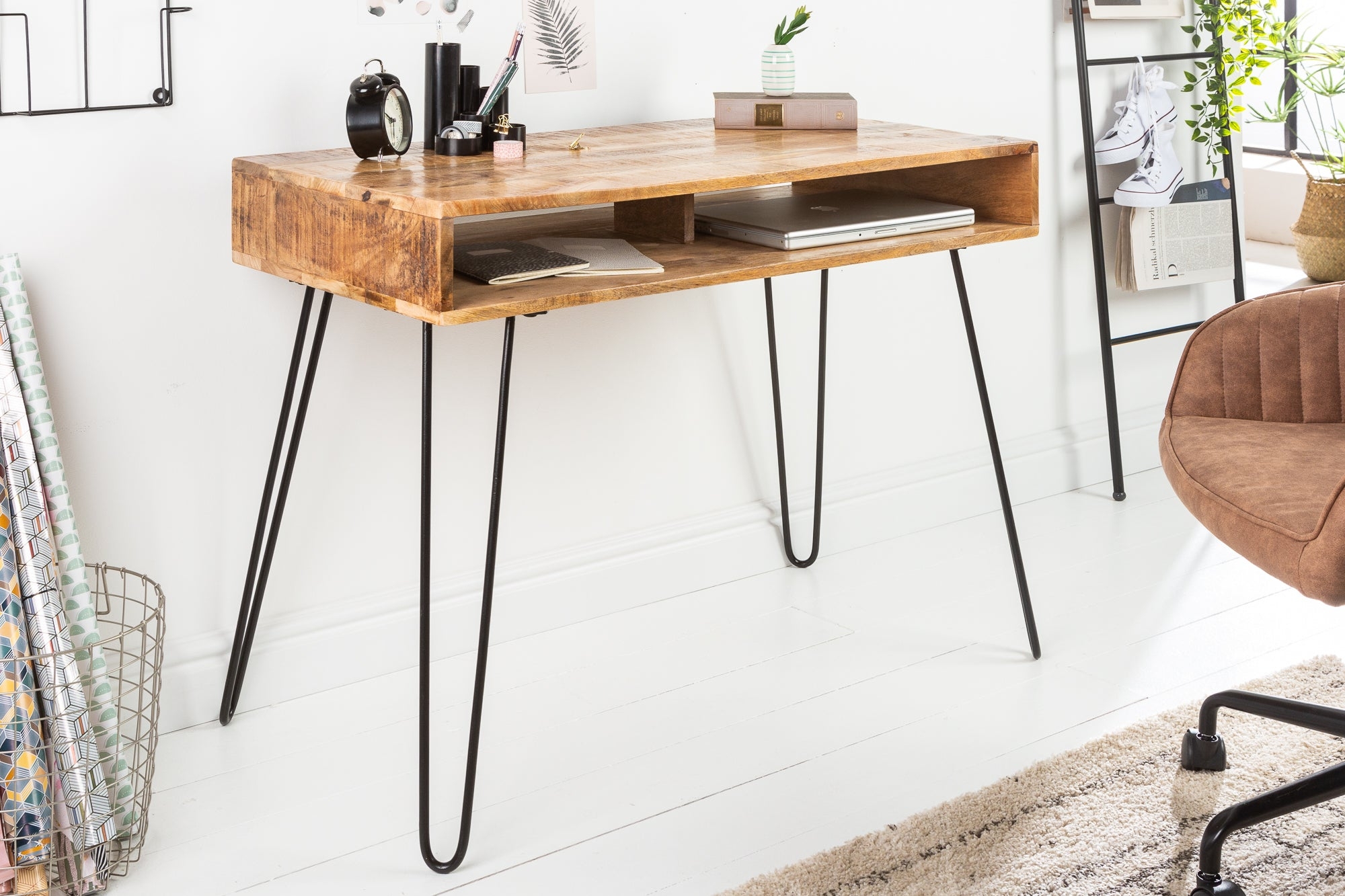 Desk Scorpion 100cm Mango – Creation Furniture