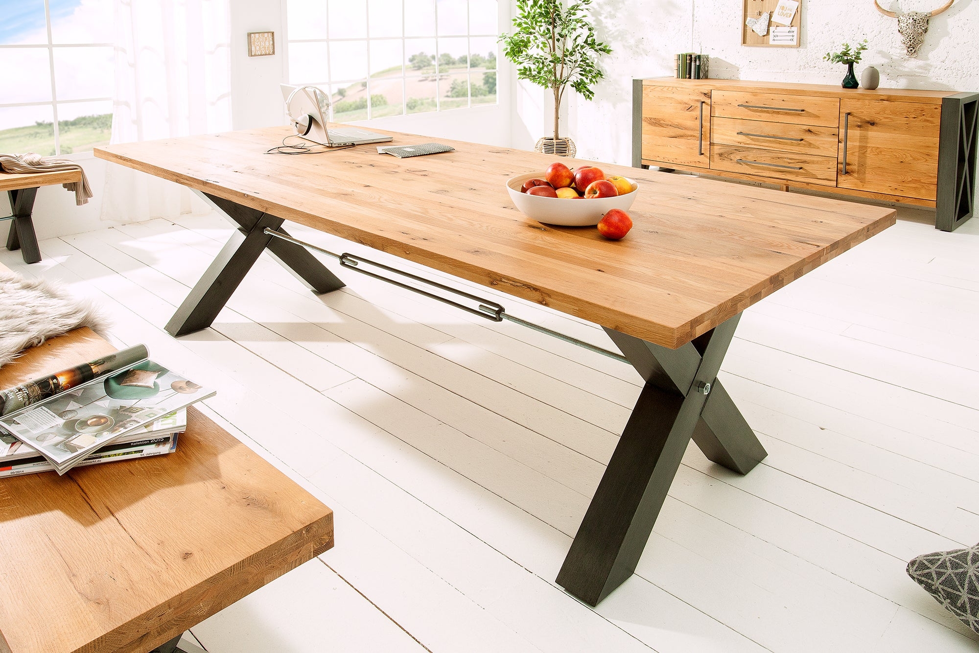 Dining Table Viking 200cm Wild Oak II – Creation Furniture
