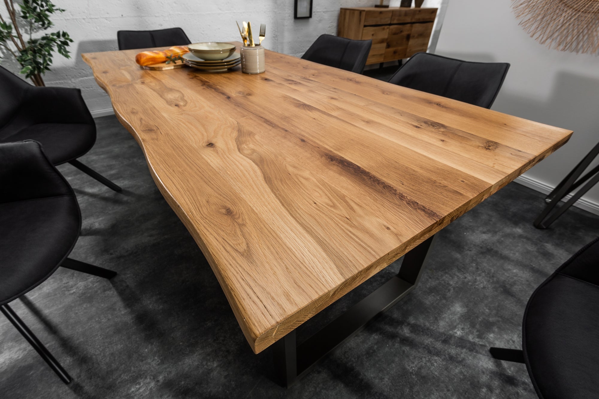 Dining Table Elysium 160cm Wild Oak – Creation Furniture