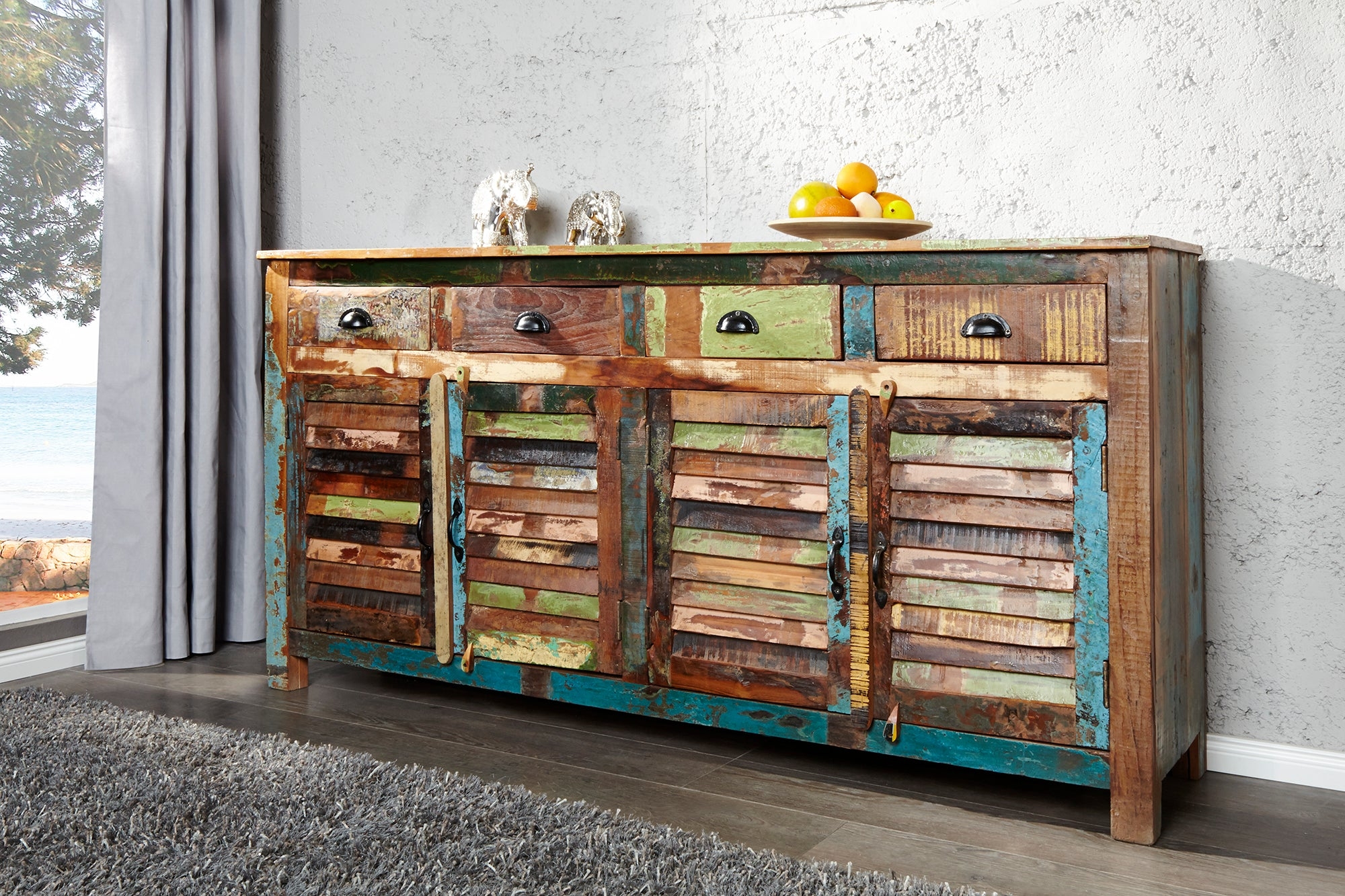 Sideboard Sri Lanka 160cm Recycled Wood – Creation Furniture