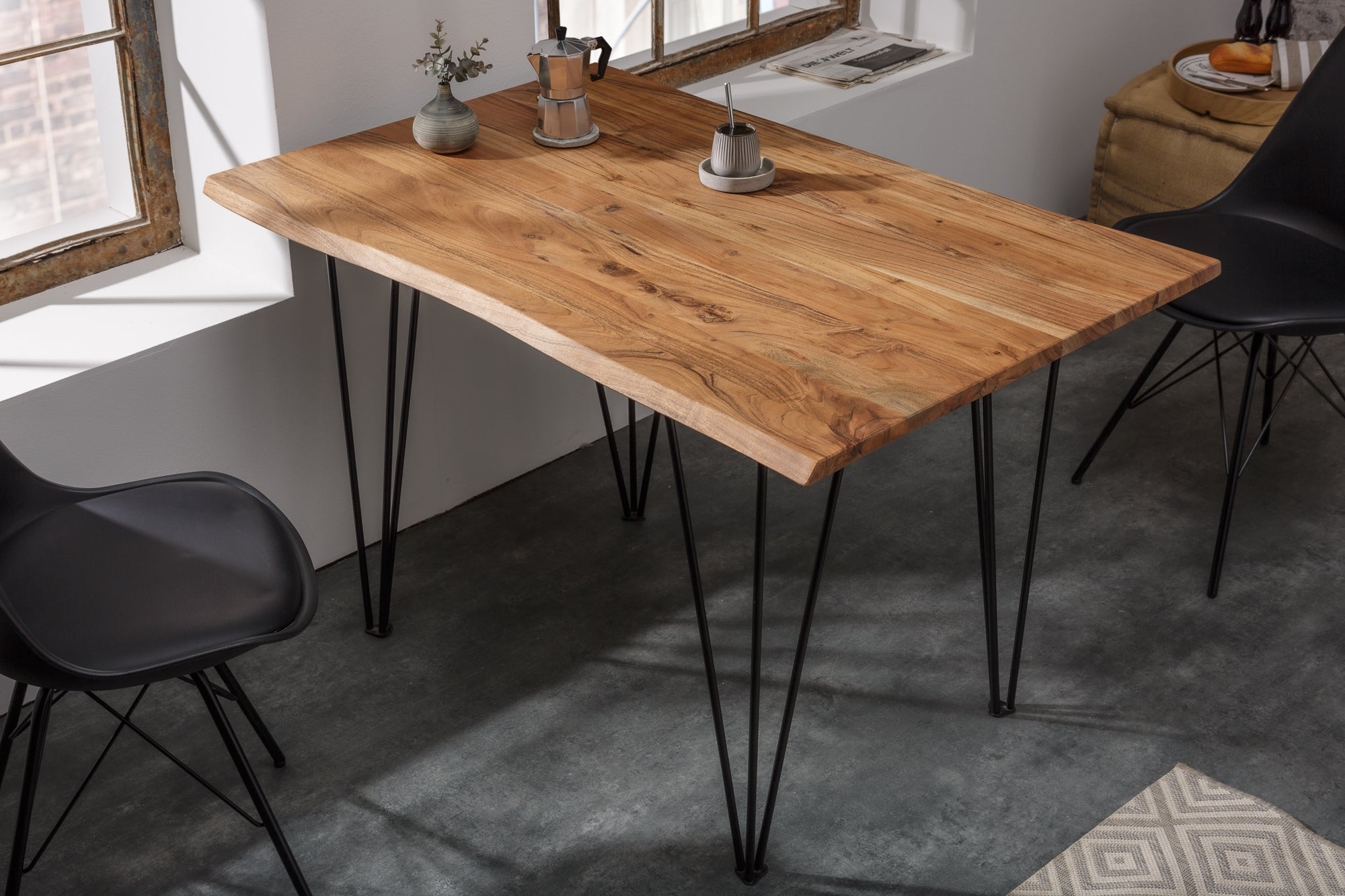 Dining Table Monolith 120cm Acacia – Creation Furniture