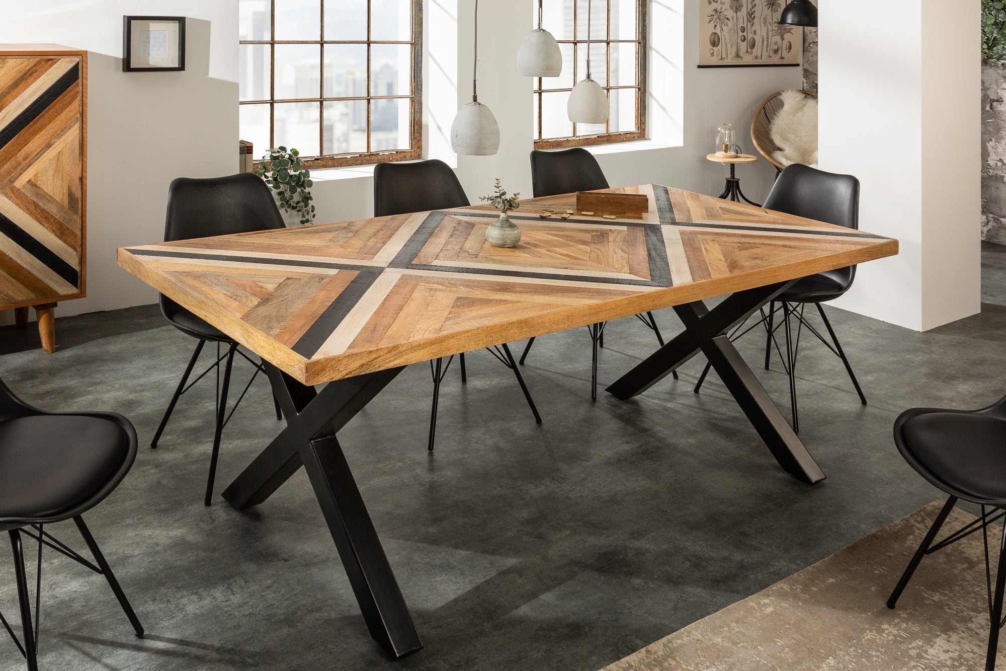 Dining Table Malaga 160cm Mango Wood – Creation Furniture