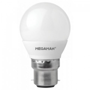 Megaman 3.5W LED Golf Ball B22 2.8K – LED Bulb – LED Made Easy Shop