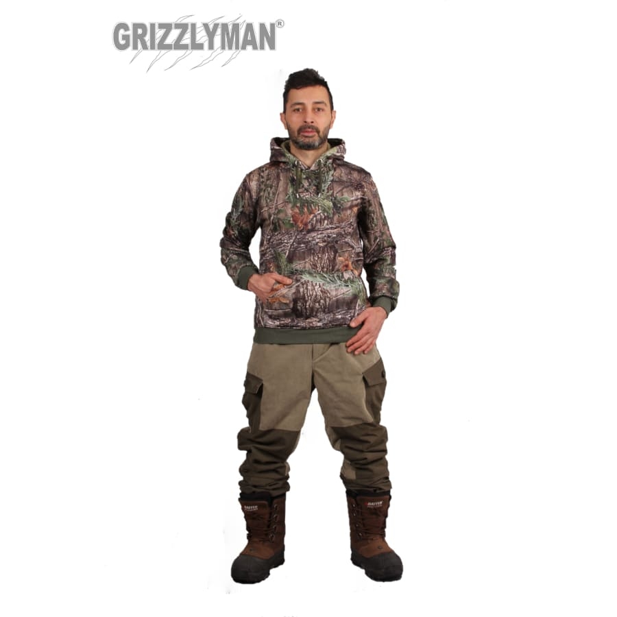 Men’s 3D Hooded Jumper “Mossy Oak” – L / Regular