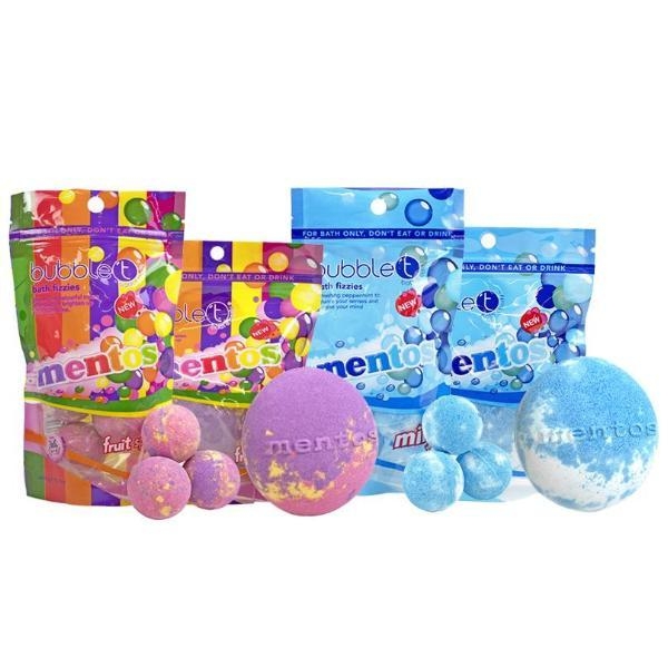 Bubble T x Mentos Bath Bomb Bundle Gift Set