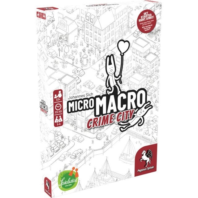 MicroMacro Crime City – Pegasus Spiele – Red Rock Games
