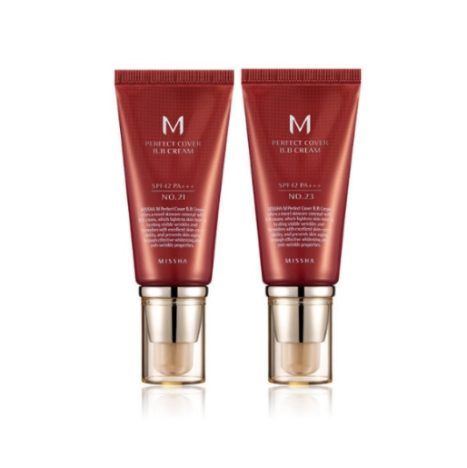 MISSHA – M Perfect Cover BB Cream SPF42 PA+++ (3 Shades) 50ml #23 Natural Beige – Skin Cupid