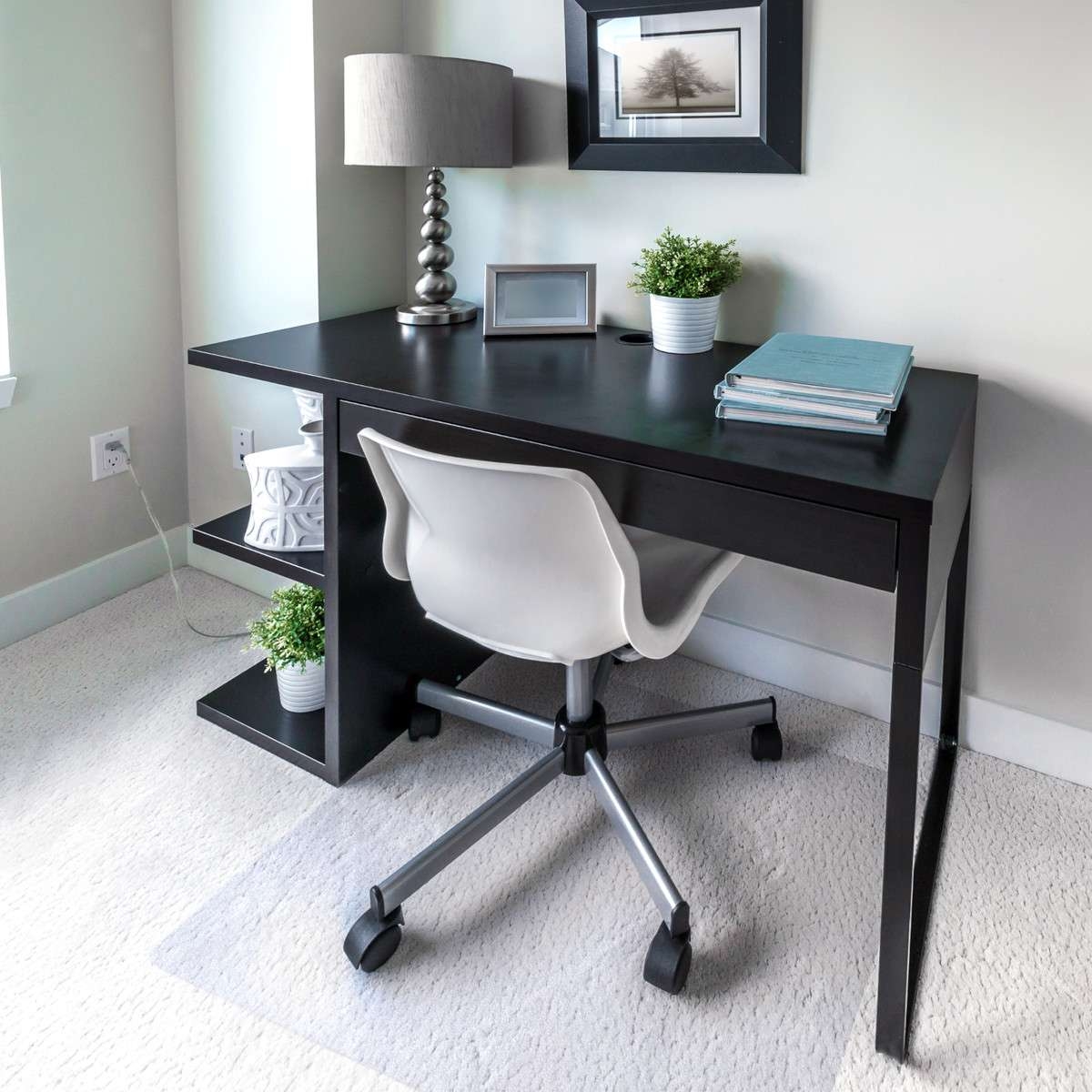 Chair Mat – Ultimat Polycarbonate Rectangular for Carpets over 12mm – 89cm x 119cm – Office & Commercial Mats – Morland Matting