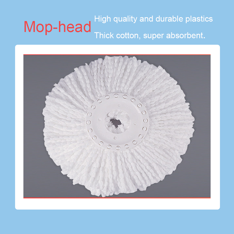 Spin mop heads pack(Pack of 3)