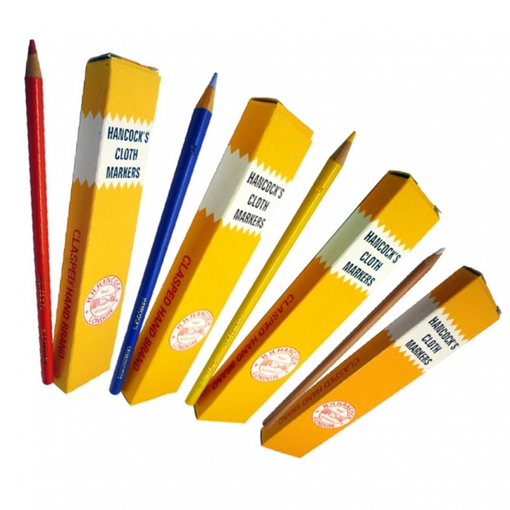 H.H Hancock – Hancocks Tailors Cloth Marking Pencils (144 Pack) – Yellow – Mult-colour Colour – Textile Tools & Accessories