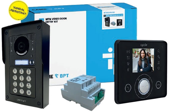 BPT MTM 1-10 way Kits with Opale monitors Modular VR Keypad Panel – Online Security Products