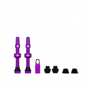 Muc-Off Tubeless 44mm Purple Presta Valve Kit – Blok 51